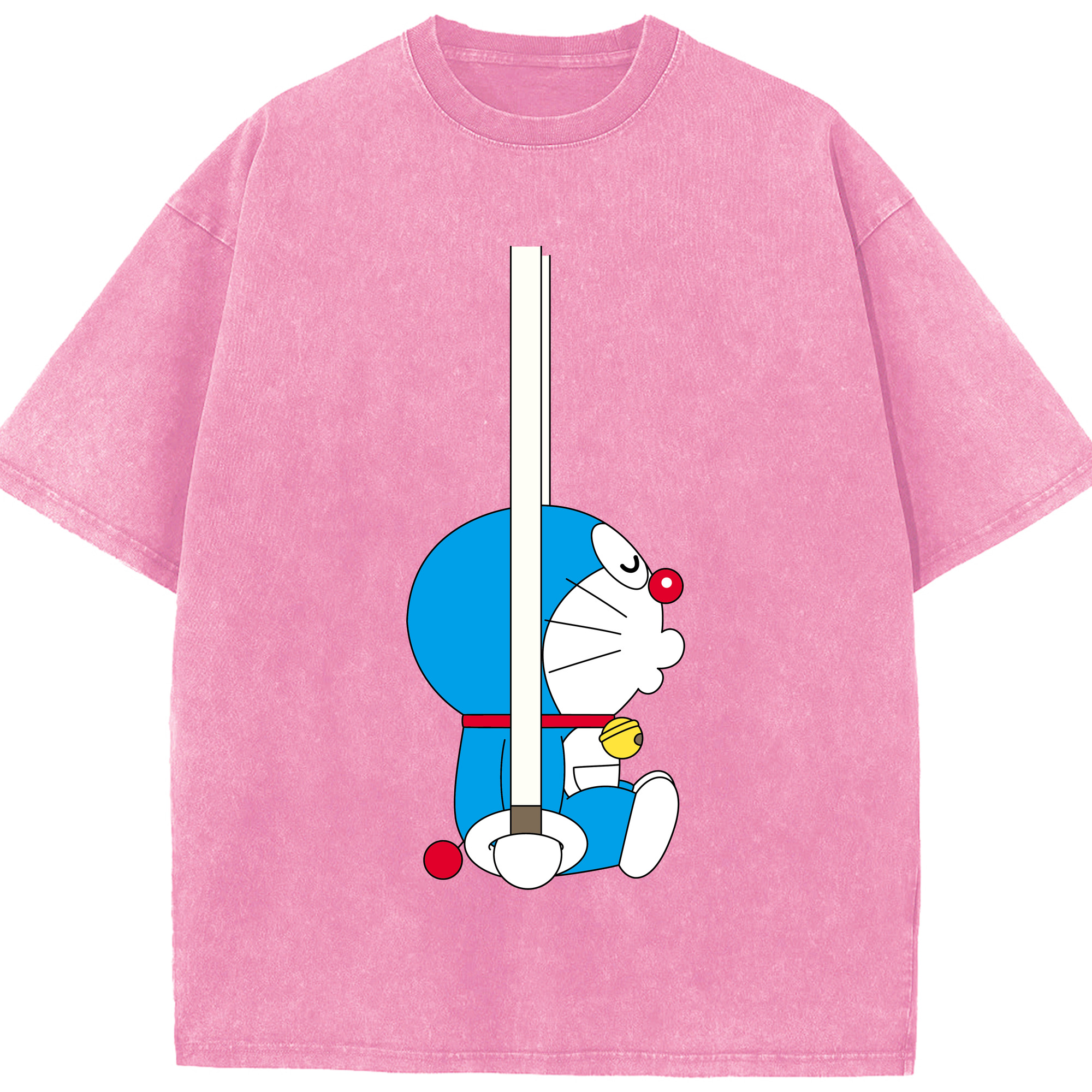 （画像用） ドラえもん Doraemon 綿100% ヴィンテージ風 半袖Tシャツ（フロントプリント）